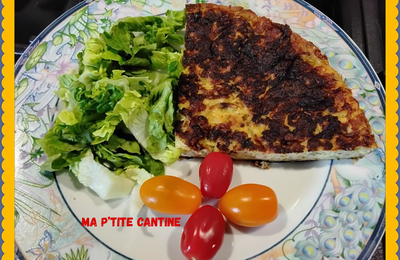 Galette de courgettes à l’ail et au parmesan 