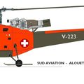 SUD-AVIATION ALOUETTE III  SUISSE