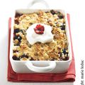 Crumble aux fruits rouges