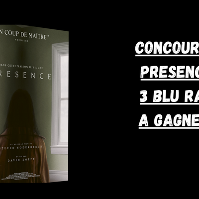 CONCOURS PRESENCE  : 3 BLU RAY du film de fantômes de Steven Soderbergh à gagner !!