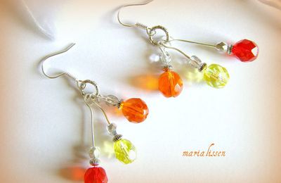 Boucles d' Oreilles Tutti Frutti