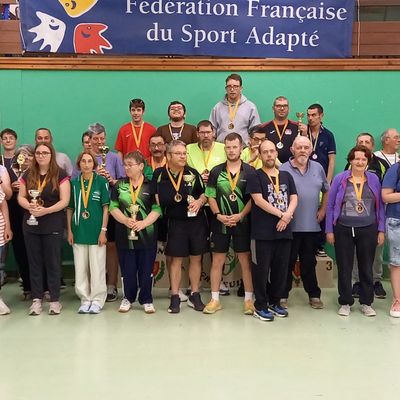 Rencontre TENNIS DE TABLE sport adapté AIGREFEUILLE