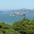 Vu de la baie de SF : L Alacatraz