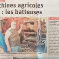 LES MACHINES AGRICOLES D'ANTAN : LES BATTEUSES