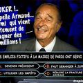Chirac : Emplois fictifs et vrais millions