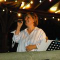 Isa en concert à Lavardac avec Elyane