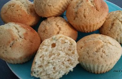 Muffins menthe citron vert