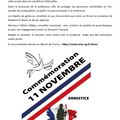 CEREMONIE DU 11 NOVEMBRE 2020