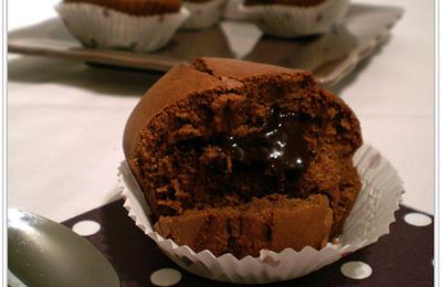 Mini cakes spéculoos croustillants & chocolat noir fondant