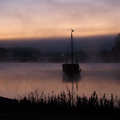 Petit matin sur la Maine ...