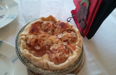 TARTE AMANDINE AUX POIRES