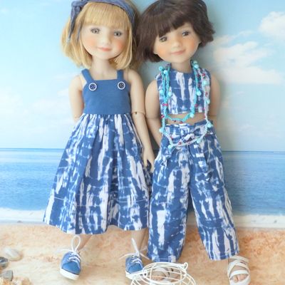 Hanna et Svetlana à la plage