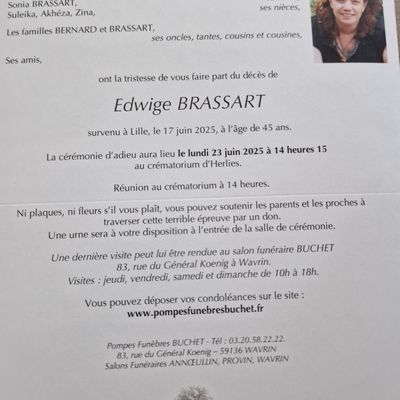 Une profonde tristesse