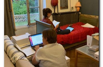 Week-end de travail chez Pascaline