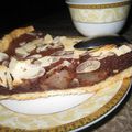 tarte au chocolat/poire