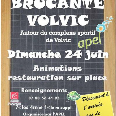 Brocante de Volvic - 24 juin 2018