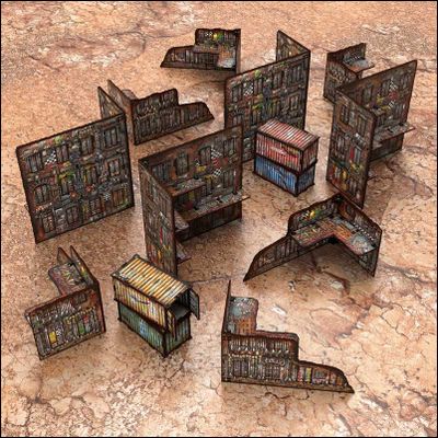 Warhammer 40k - Les décors géniaux et déprimants de Green Stuff World