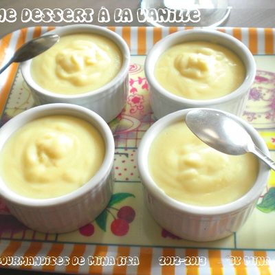 Crème dessert à la vanille
