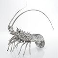 An Italian Silver Lobster, Mario Buccellati, Rome, 20th century