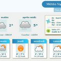 Météo du 16 Décembre 2008