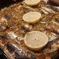 Sardines Chermoula au four