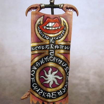 Quelques bannières Slaneeshi