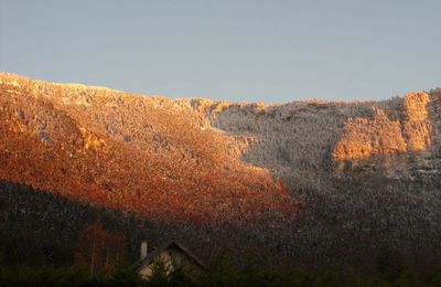 Couleurs avant la saison blanche