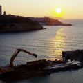 Un soir de mistral en haut de la Tour du Fanal, dans le Fort Saint-Jean