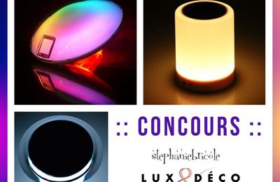 Résultats du jeu concours - Lampes Lux&Déco
