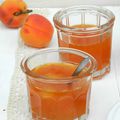 La confiture d'abricots, pêches, nectarines et vanille 