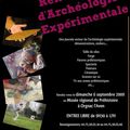 Rencontre d’archéologie expérimentale - Orgnac, samedi 5 et dimanche 6 septembre