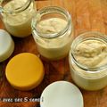 Crème vanille au caramel au beurre salé