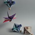 Guirlandes "Printemps" en origami 