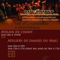 Grand événement de la rentrée!!!! Manu Sissoko à Montauban les 1 et 2 novembre, chants et danses du Mali