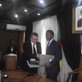 Contrat de service entre le Ministère de la Santé et ODELGA pour la livraison de 25 incinérateurs clés en main