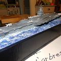 DIORAMA CVN-65 ENTREPRISE TONKIN GULF OPERATION