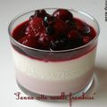 "Panna Cotta Vanille framboise"