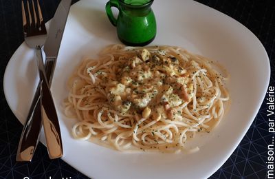 Spaghettis aux fruits de mer express
