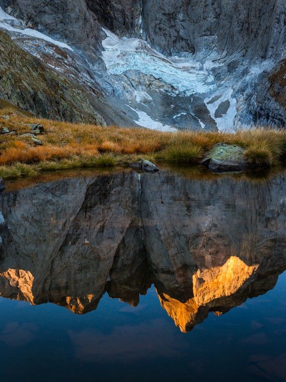 3-Reflet face nord du Vignemale