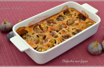 Clafoutis aux figues pour la Bataille food #96