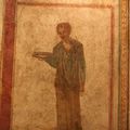 a Pompeii wall panel fresco from a Manhattan auction house seized by U.S. Immigration and Customs Enforcement (ICE) 