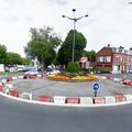 Rond-point à Valenciennes