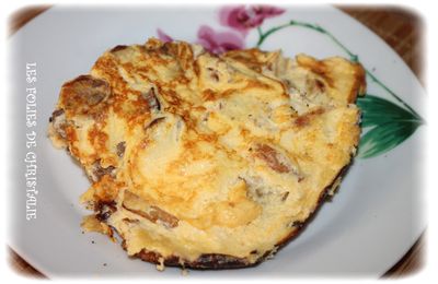 Omelette fin de barbecue
