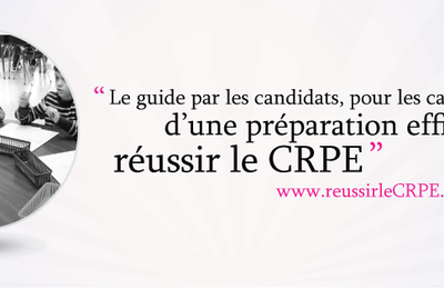 Je suis auteure : "Je vais vous apprendre à réussir le CRPE", chez Editions du 46.