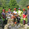 FORMATION A L'UTILISATION DE LA TRONCONNEUSE. STM LA BRESSE, GROUPE 1, 6 et 7 septembre 2021.