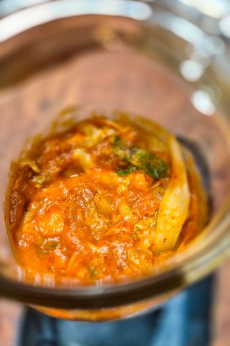 Kimchi rouge facile - recette sur CookAndRoll.eu
