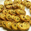 Palmier au chorizo apéritif