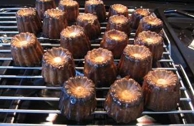 Recette Cannelés, simple et facile...