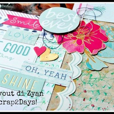 sneak peek layout -> Scrap2days 