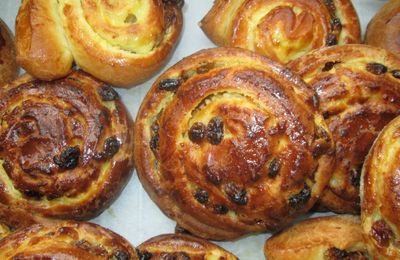 Pains aux raisins ( la recette)